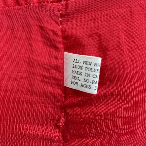 Vintage Puffy Nylon Parachute Santa Plush Stuffed 20" - Picture 4 of 8